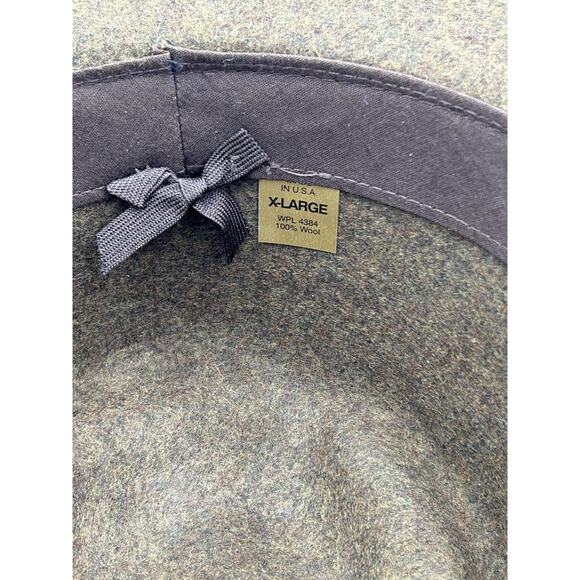 Stetson Hat Cowboy Fitted Mens X-Large Brown Wool Crushable Water Repellent USA - Picture 8 of 16